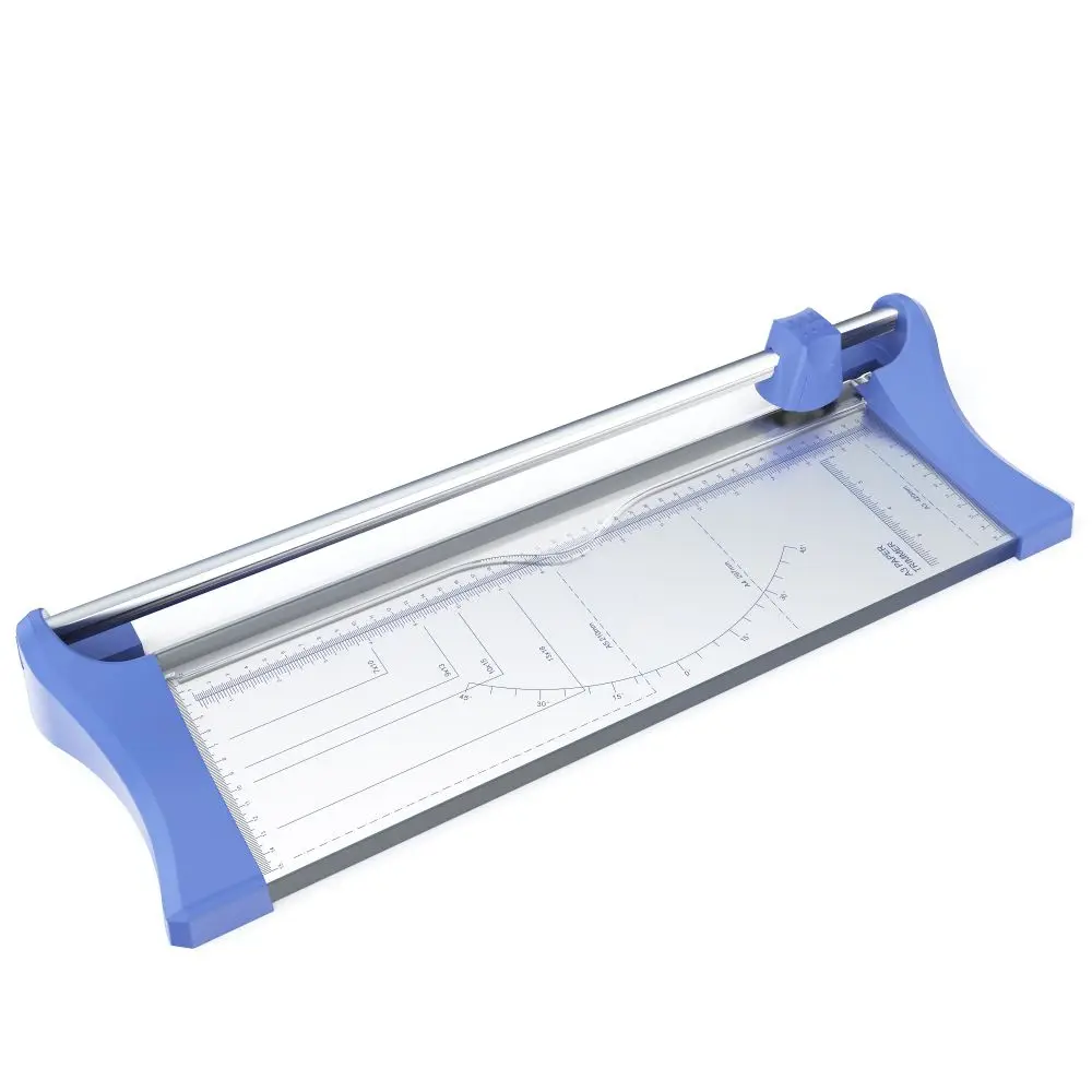A3 Rotary Paper Trimmer:Trimmer Precision Rotary Trimmer with Self-Sharpening Precision Steel Blades