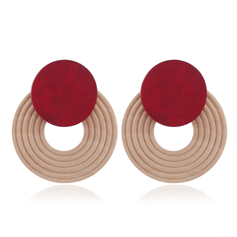 

Fashion african wood earrings For Women Wholesale N99253, Colors