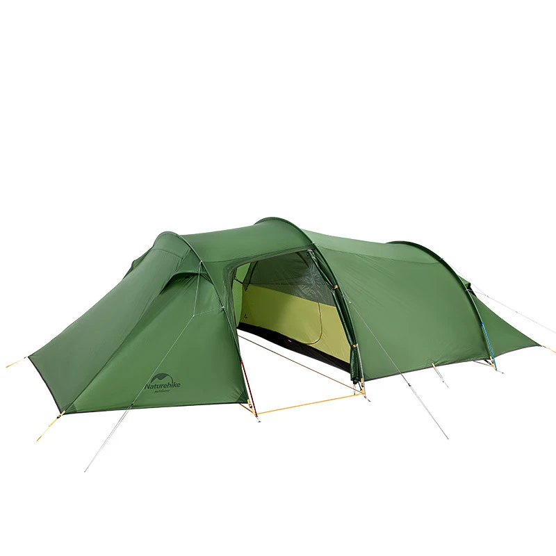 

Outdoor thickened ultralight rainstorm prevention tunnel shape 2-4 persons camping tent