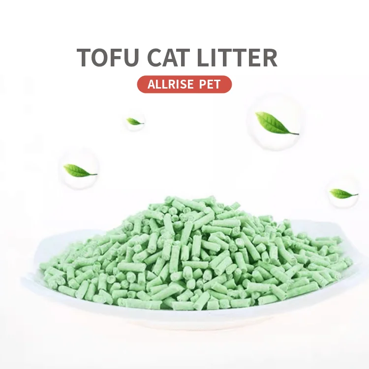 Flushable Bean Curd Kitty Sand Bulk Best Odor Control Plant Soya Fiber