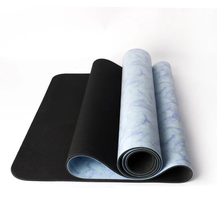 

High Quality Eco Friendly Luxury Outdoor Fitness Sport Anti Slip Durable 4mm Custom Printing Pu Yoga Mat, Customized color