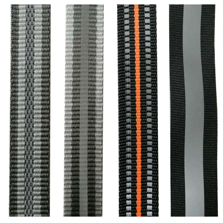 

High Visibility Reflective Nylon Webbing for Pet Collar and Leash, Customized colors