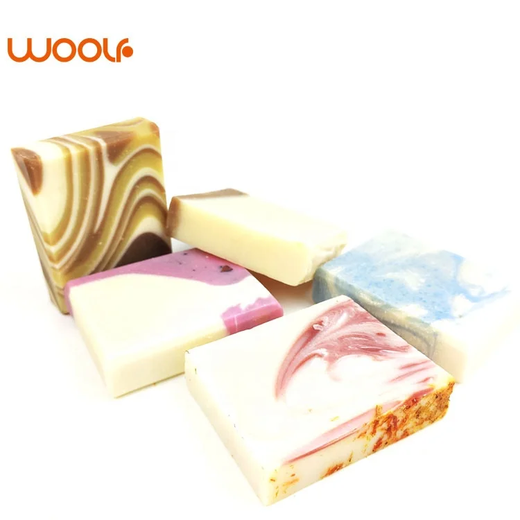 

100% plant formula natural organic soap handmade vegan, Colorful
