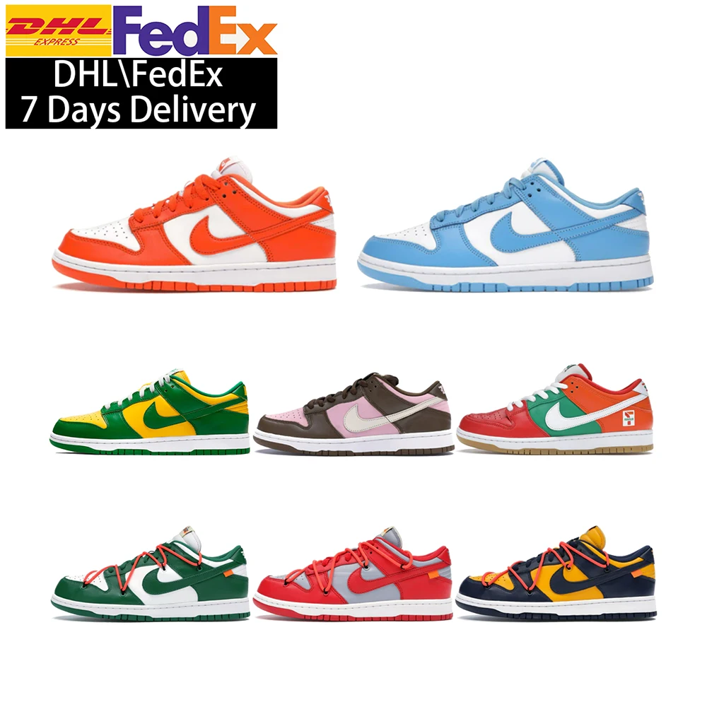 

Offs White x Nike Sb Dunks Low Men Women Casual Shoes Mens Trainer Outdoor Sports Sneaker Basketball Nike Shoes, 6 colors