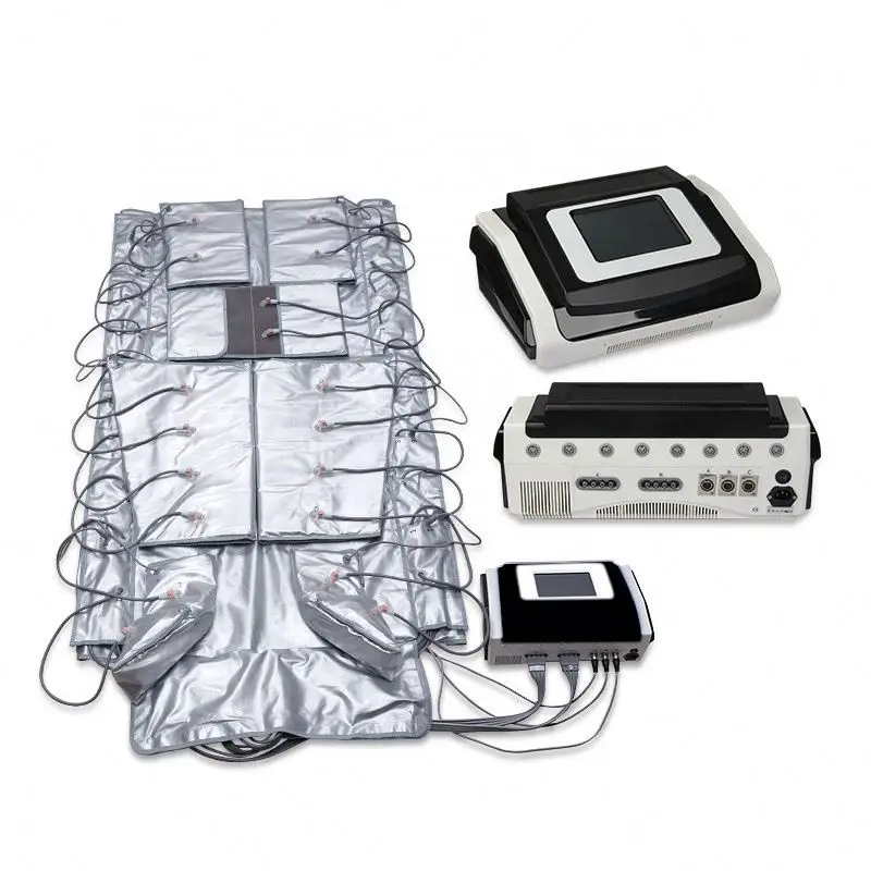 

Professional 3 In 1 EMS Infrared Body Slimming Machine Air Pressure Therapy Lymph Drainage Blood Circulation Sauna Suit