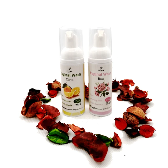 

Wholesale available in a variety of smells feminine hygiene wash foam gel