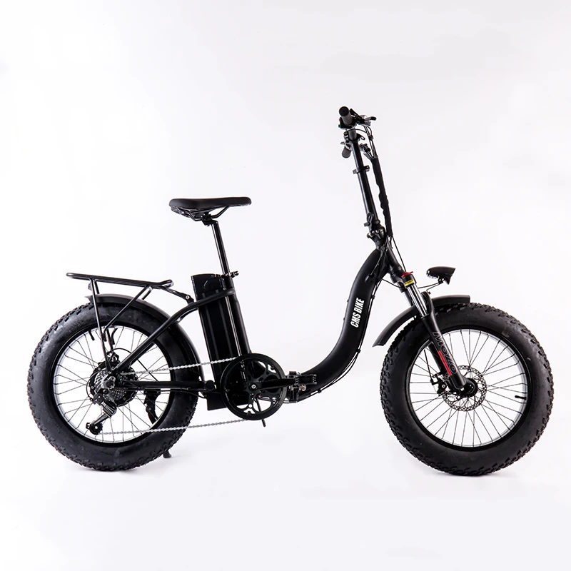 

48V 500W big power cheap beach cruiser electric bike 20 inch mountain e-bike fat bike fat tire folding electric bicycle