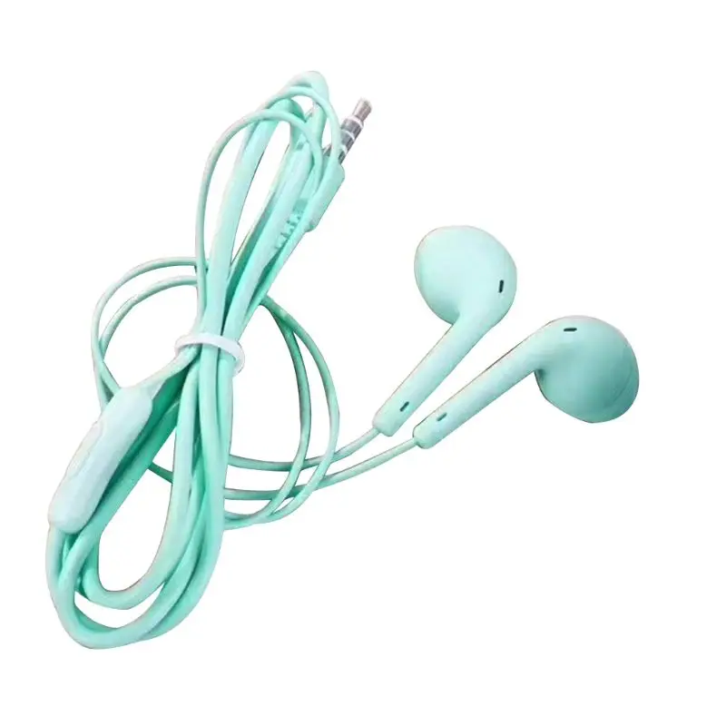 

Wire Headphone Stereo 1.2M Earphones 3.5Mm Hifi Earbuds Noise Cancelling Earphon Gaming Wired Headphones For Mobile, White
