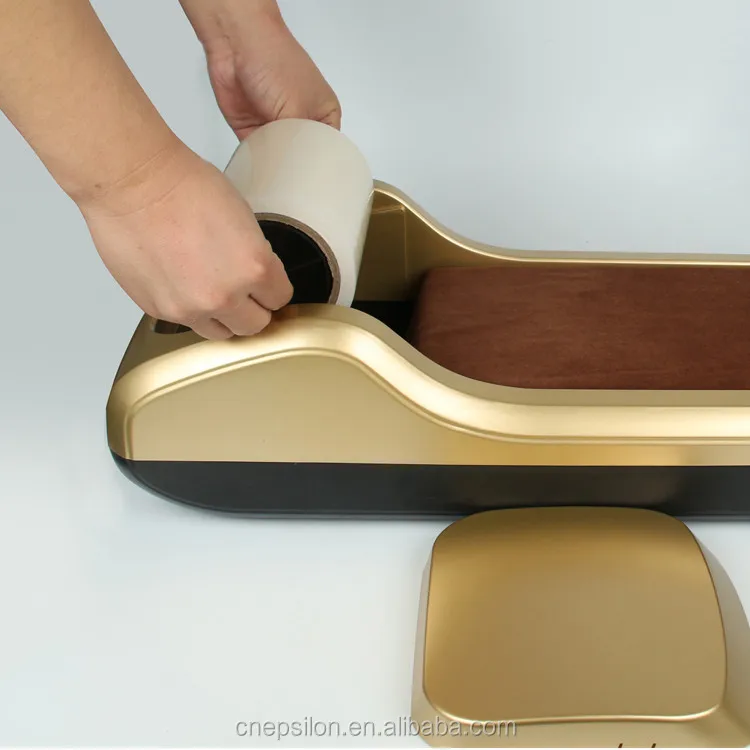 Epsilon Automatic Shoe Booty Cover Dispenser Bootie Butler Machine Refillalbe Shoe Film Cover