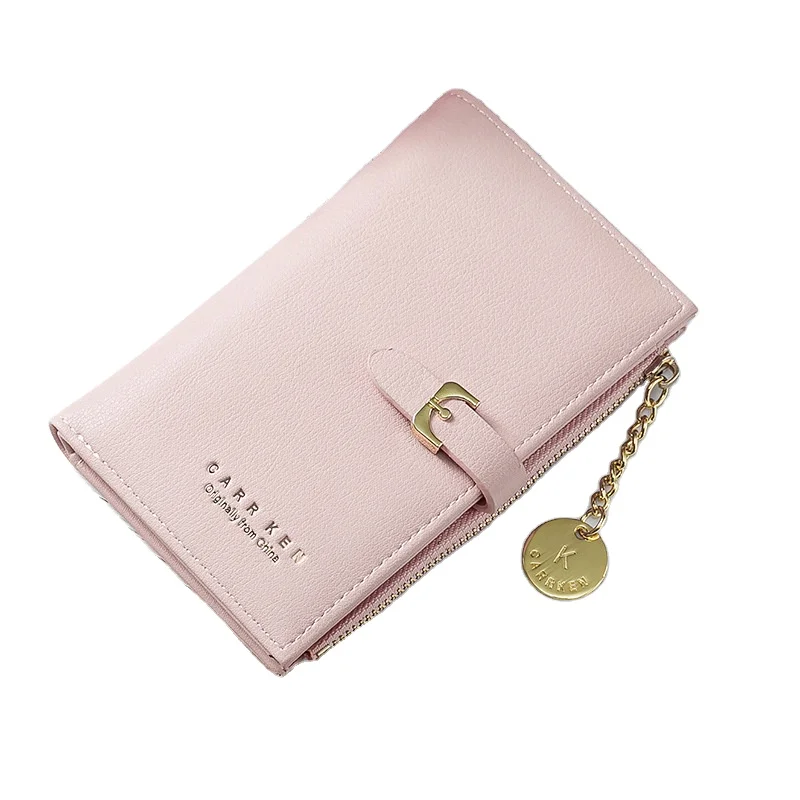 

NEW wallet for women 2020 real leather wallet women pu leather Fashion Clutch Bag, Black and brown