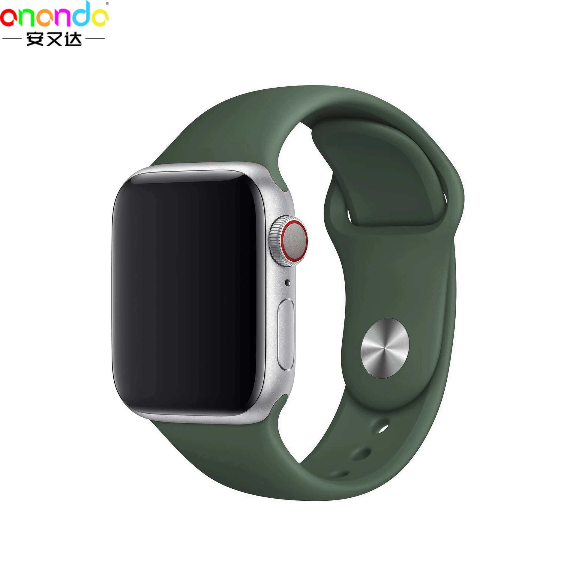 

Watch Strap Bracelet  for Apple silicone Watch Band Strap, 42 colors