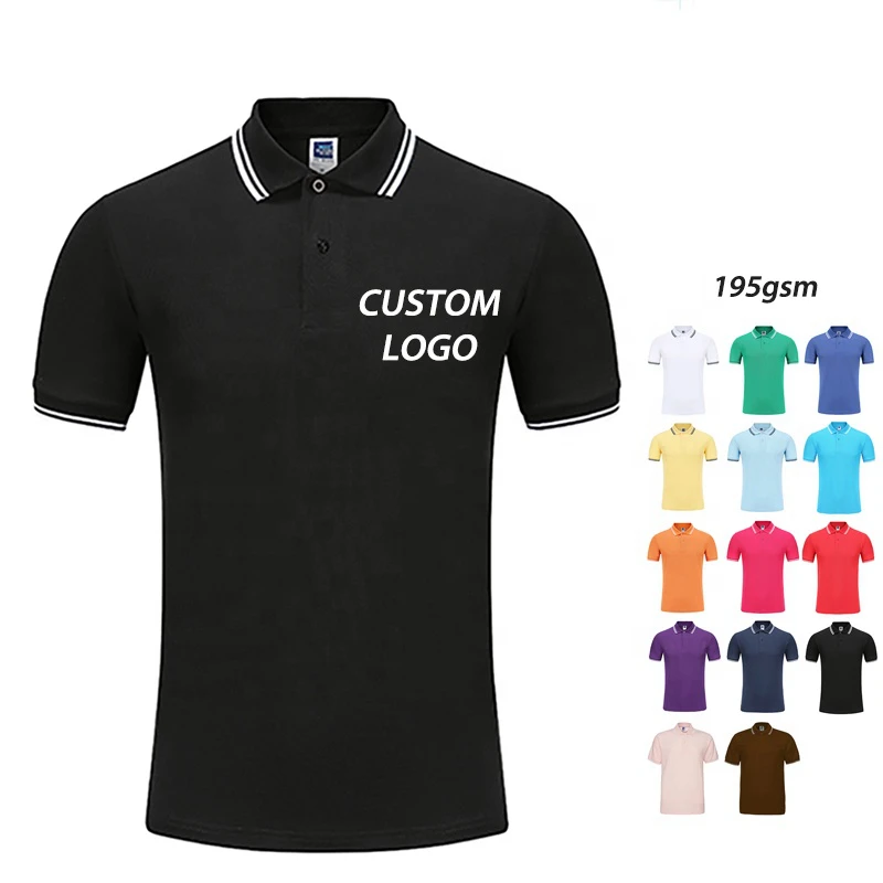 

Wholesale Summer Short Sleeves Blank Shirts For Men Unisex Polo Shirt Gym T Shirt, Customized colors