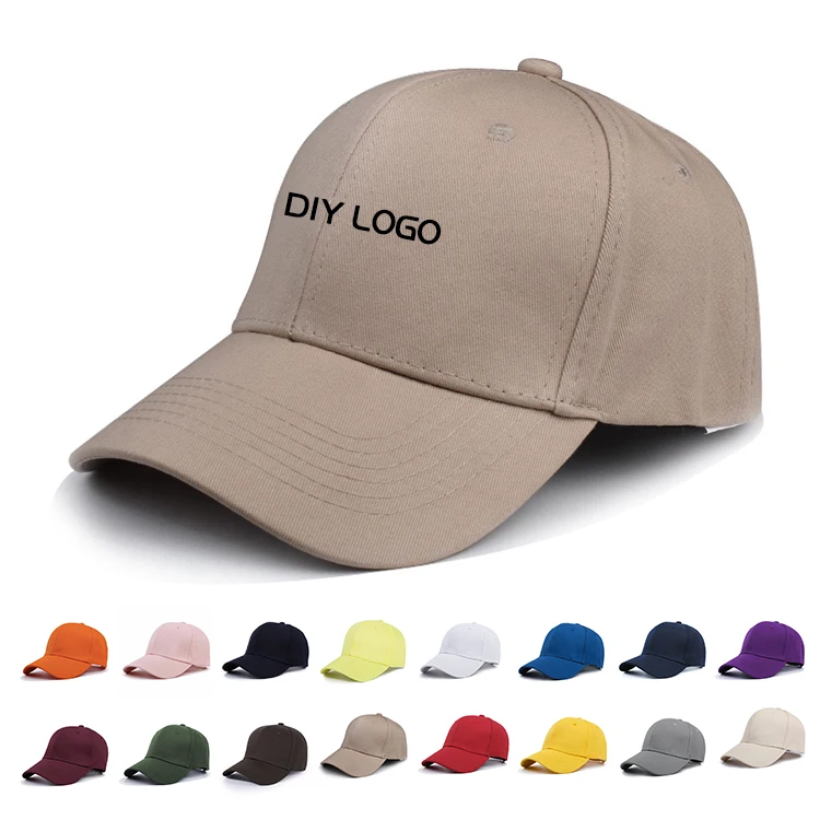 Wholesale Customizable Casual Corduroy Cap Simple Men's and Women's Sports Cap Color Letter Baseball Cap