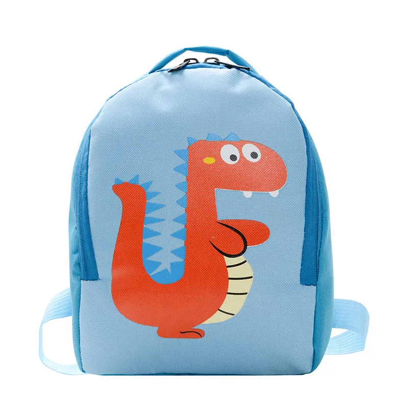 

Dinosaurs printing children girls boys schoolbag kids backpack 3-8 years child primary school bag, Red/blue/gray/pink/black/custom made