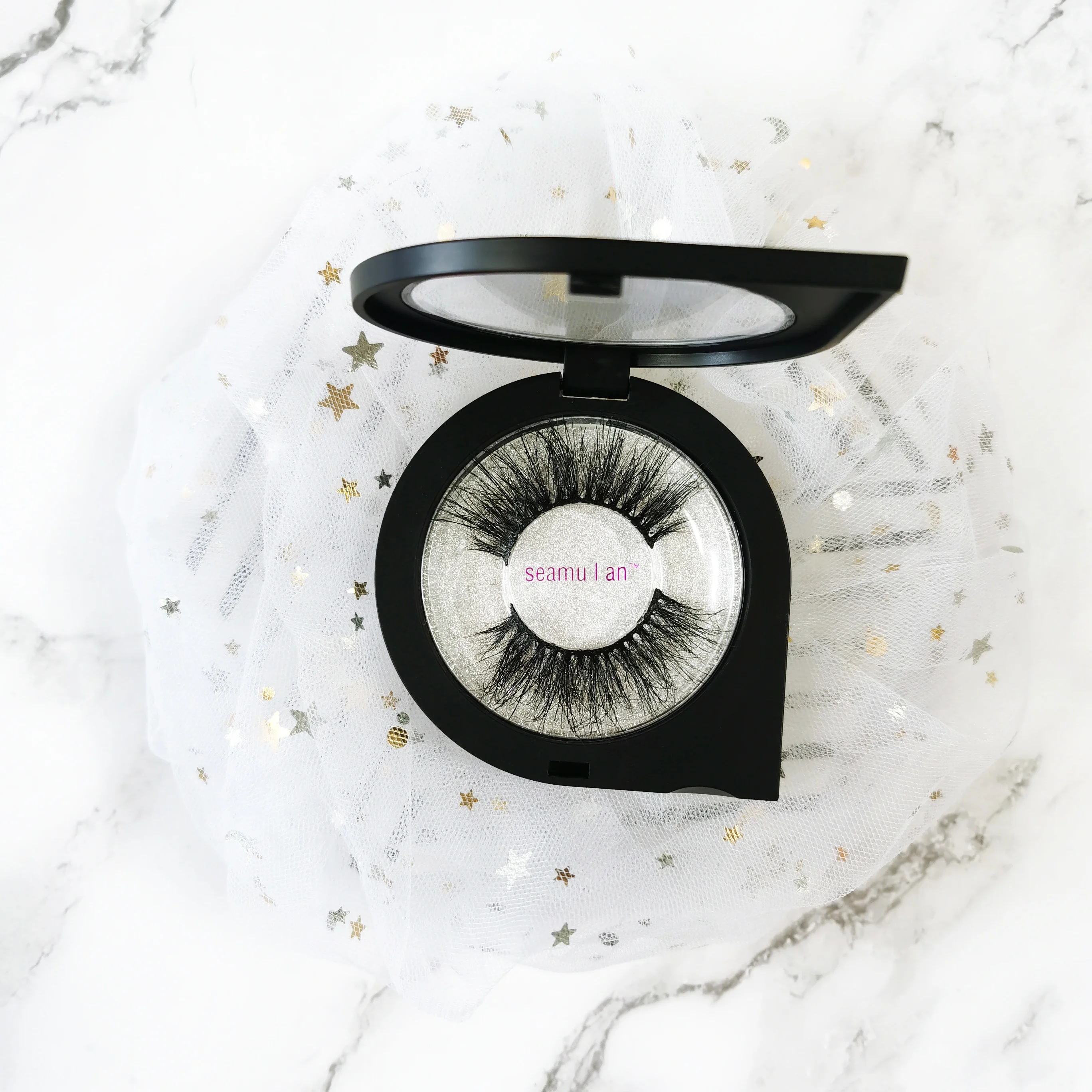 

qingdao wholesale premium 3D 25mm black cotton stalk mink lashes