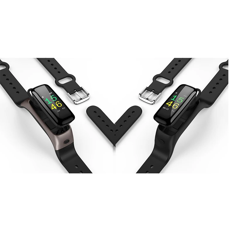 

T88 With Earphone Telephone Sports Fitness Products Touch Color Screen Large Capacity Lithium Battery