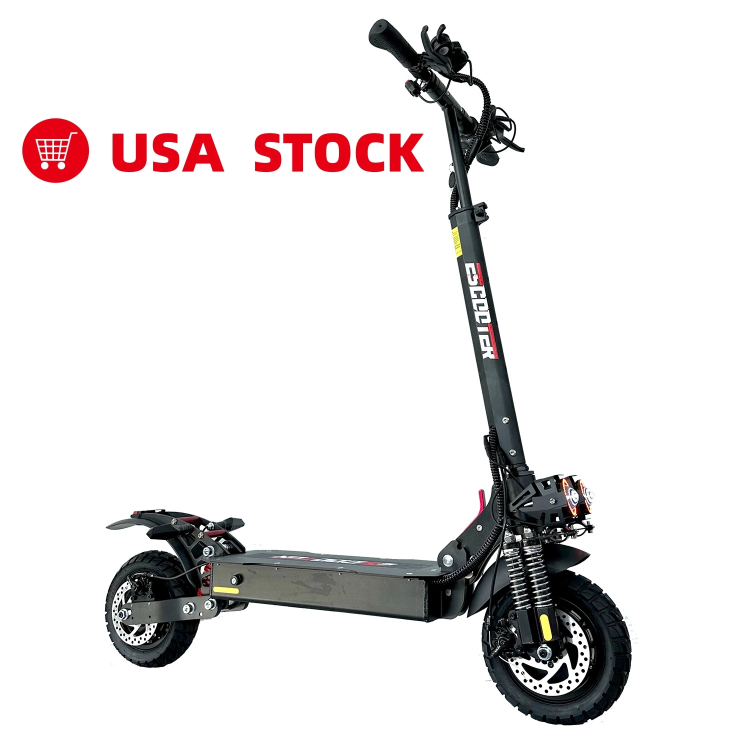 

2023 New Electric Scooters in USA 48V 2400W With dual suspension fast scooter 55km/h speed long range dropshipping