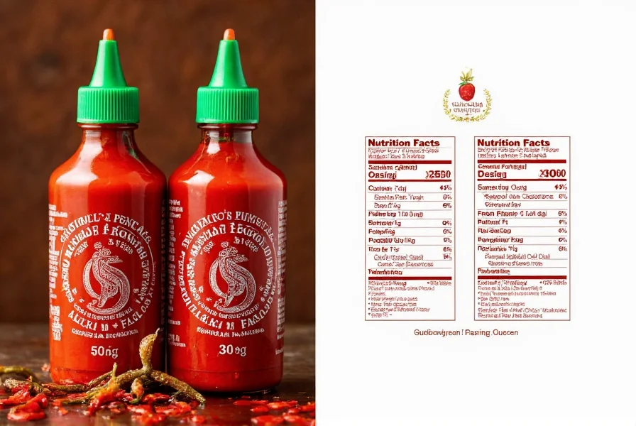 Sriracha Chili Sauce Nutrition Facts: What's Really Inside