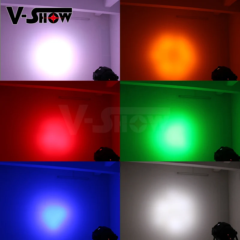 Indoor Led Par Dj Light Zoom Led Par Stage Light 18x18w Rgbwa Uv 6in1
