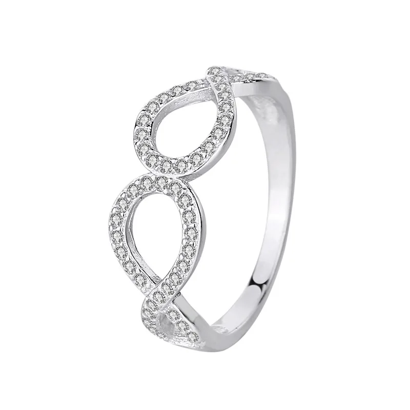 

Jewelry Finger ring Wholesale Top-ranked Products White Gold Plated Ring 925 Sterling Silver Ring for Women Bridal ring