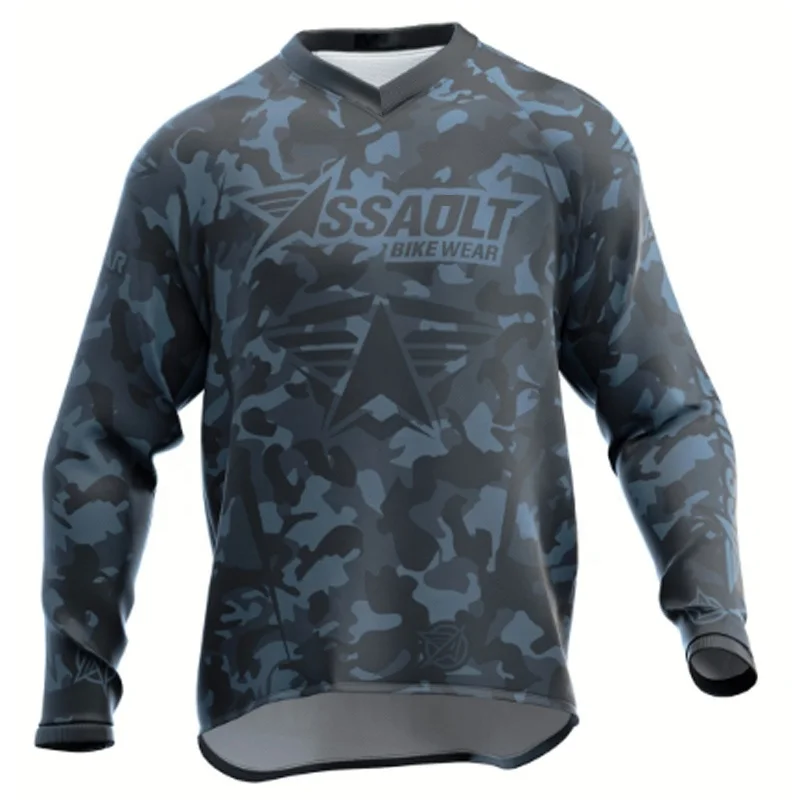 

Custom sublimation MTB motocross shirts clothing downhill mountainbike jersey, Customized colours