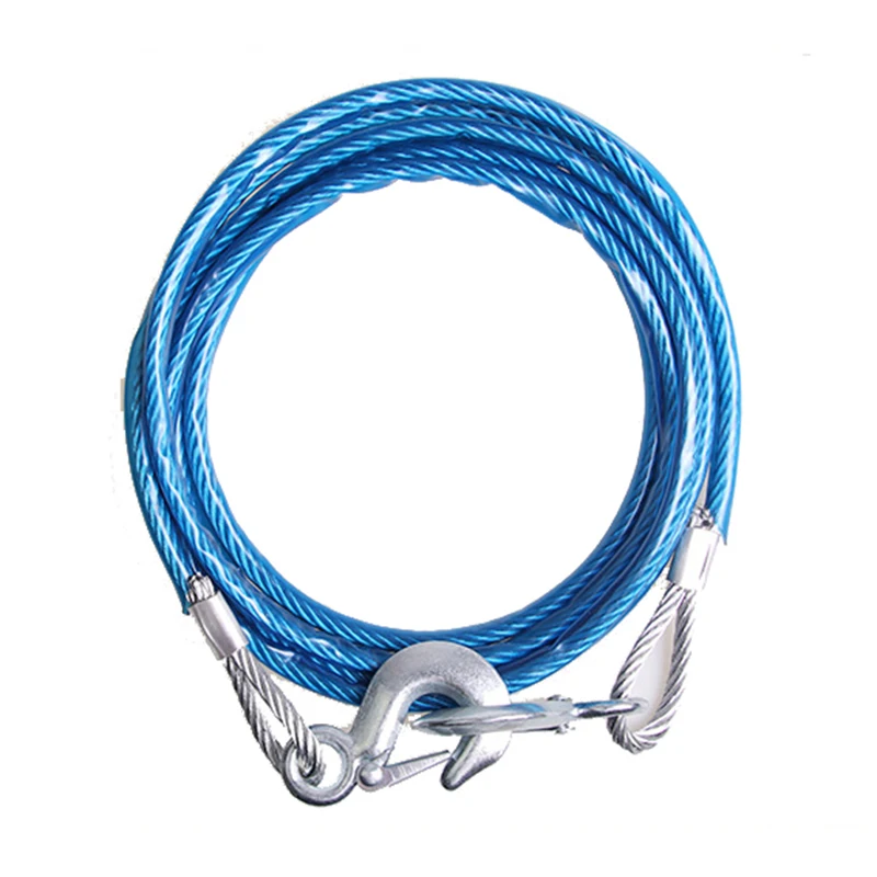 High Quality Steel Wire Tow Strap For Car Tow Rope Steel Wire