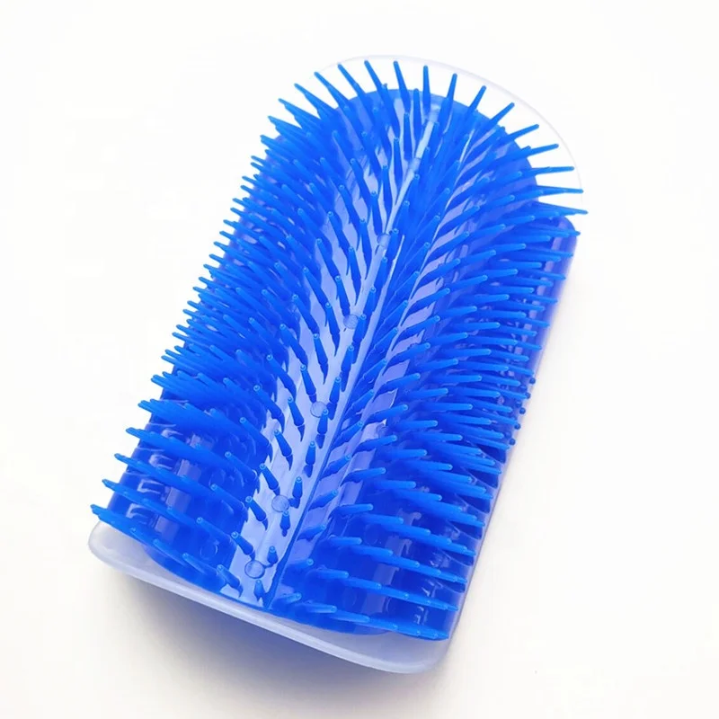 

Cat grooming Corner Massage Brush Can Be Fixed Pet Rubbing Bathing Hair Removal Scratching Brush With Catnip colorful pet comb, Customized color