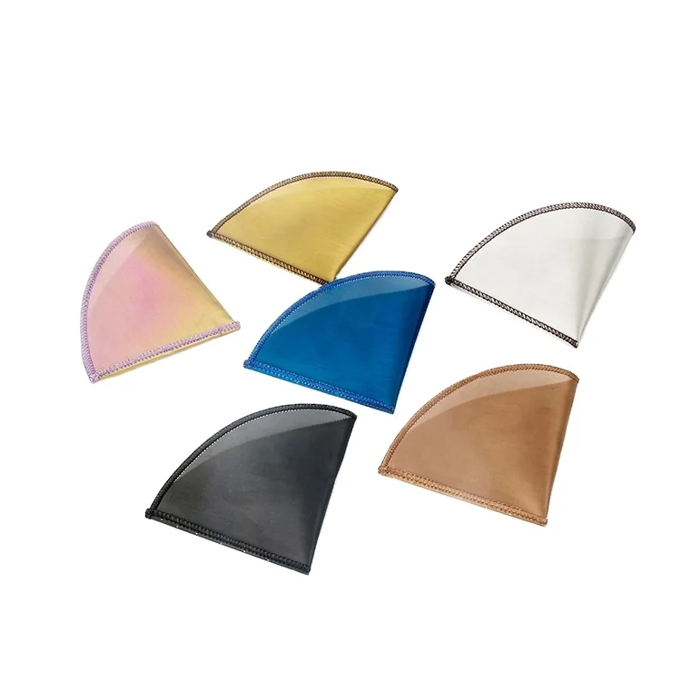 

Colourful V60 Cone Reusable Without Coffee Paper Filter Pour Over Stainless Steel Mesh Coffee Filter Bag