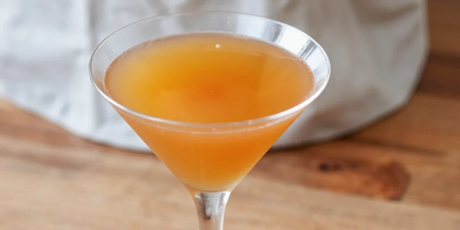 Salted Caramel Martini with a dash of cinnamon