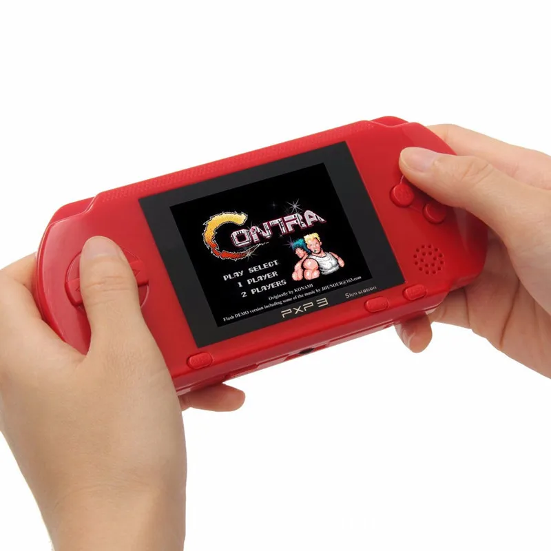 

3 Inch 16 Bit PXP3 Handheld Game Player Retro Video Game Console 150 Classic Games Child Gaming Players Consoles, Red;black;yellow;blue;white