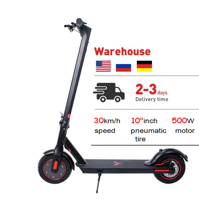 

EU US UK Stock Top Quality Self Balancing Electric Scooters Foldable Long Range 10inch 500W E Scooter