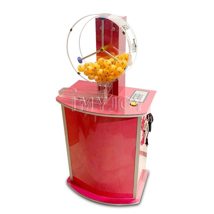 

Queue Lottery Number Balls Stirrer Machine Mechanical Mix Lucky Ball Game Lottery Machine