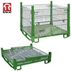 Torin LK05 Square Shape Galvanized Foldable Steel Stacking Containers