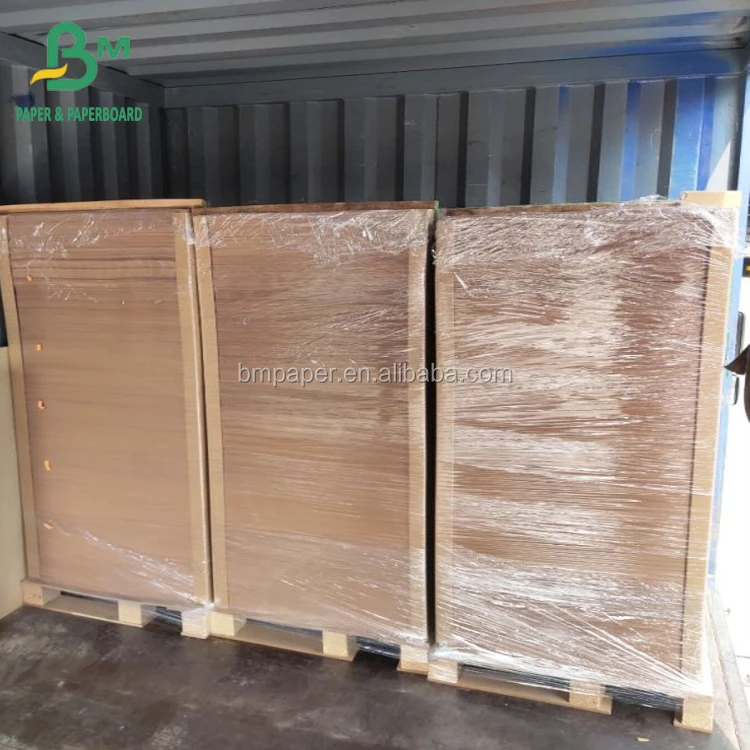Πάρτε έξω το αλεύκαντο Kraft καφετί έγγραφο κιβωτίων 300gsm για τα εμπορευματοκιβώτια τροφίμων