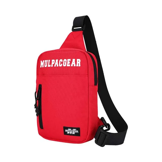 

High Quality Waterproof Unisex Mens Messanger Bag, Black and red