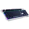 LAPOP D16 Double Panel Word Key Suspension Keyboard 6-color Mixed Light Marquee Metal Double Panel Mechanical Keyboard