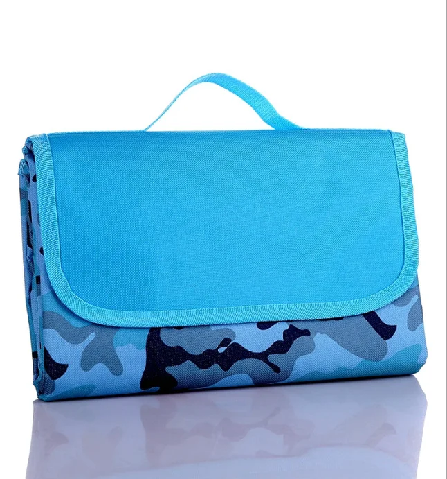 

Wholesale high quality picnic Sandy Beach Family Oxford Multicolor Camping Blanket Picnic Mats