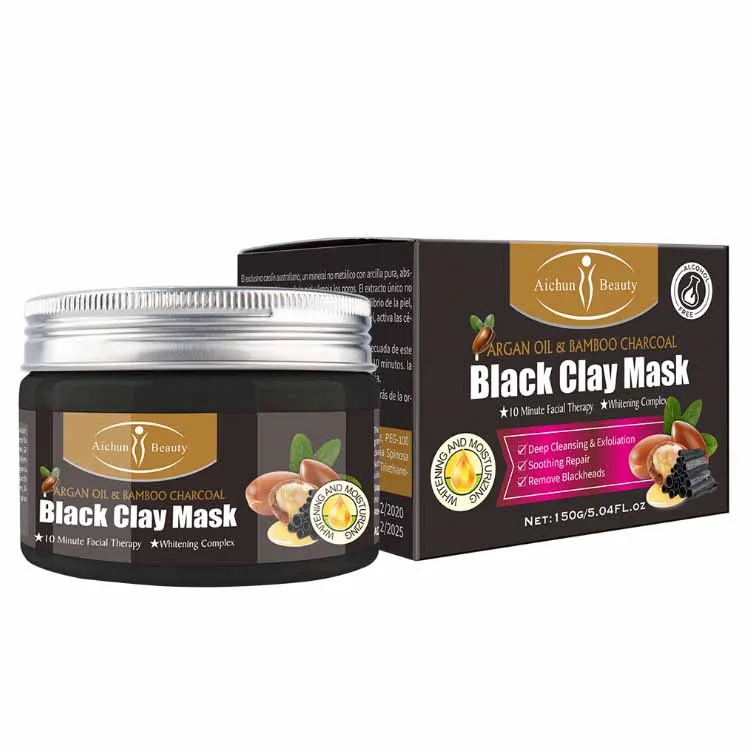 

Aichun Beauty Deep Cleansing Nourishing Natural Avocado Mint Face Clay Mask 150ml, 4 colors