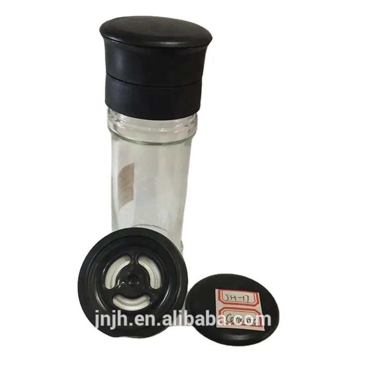 

Color spice jar flip top caps 38mm 8 oz. PET Spice Jar 53-485 mm Red Spice Cap aluminum foil pp induction freshness seal, Clear