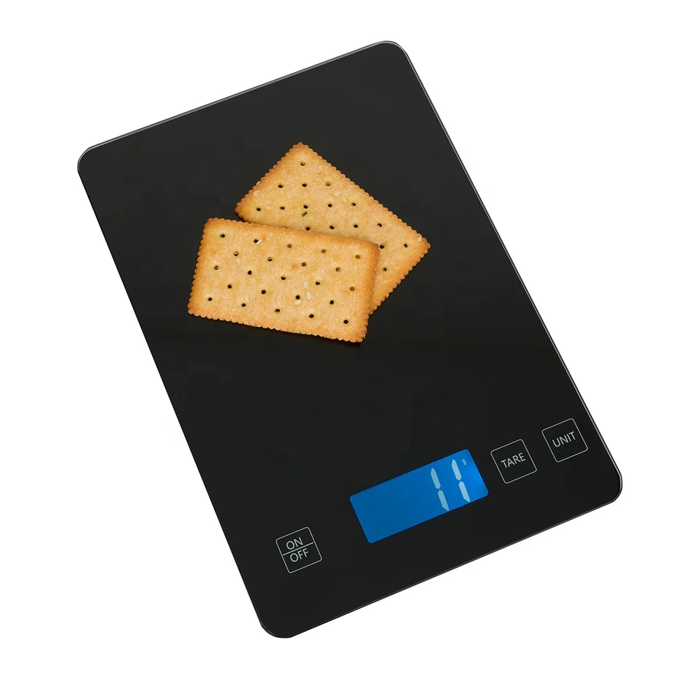 

5kg 1g Digital Kitchen Scale with CE ROHS Smart Mini Weight Scale Electronic Food Digital Weigh Scale For Food, Black