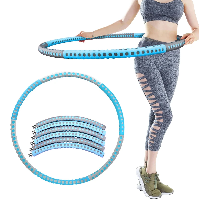 

High quality fitness Pearlite weighted hula hoops for adults, Customized