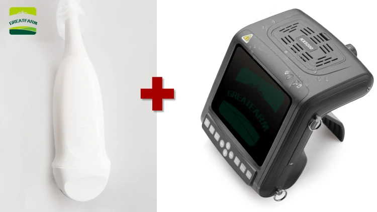 Best clearest waterproof ultrasound Scanner machine For Cattle Horse Pig Dog Cat