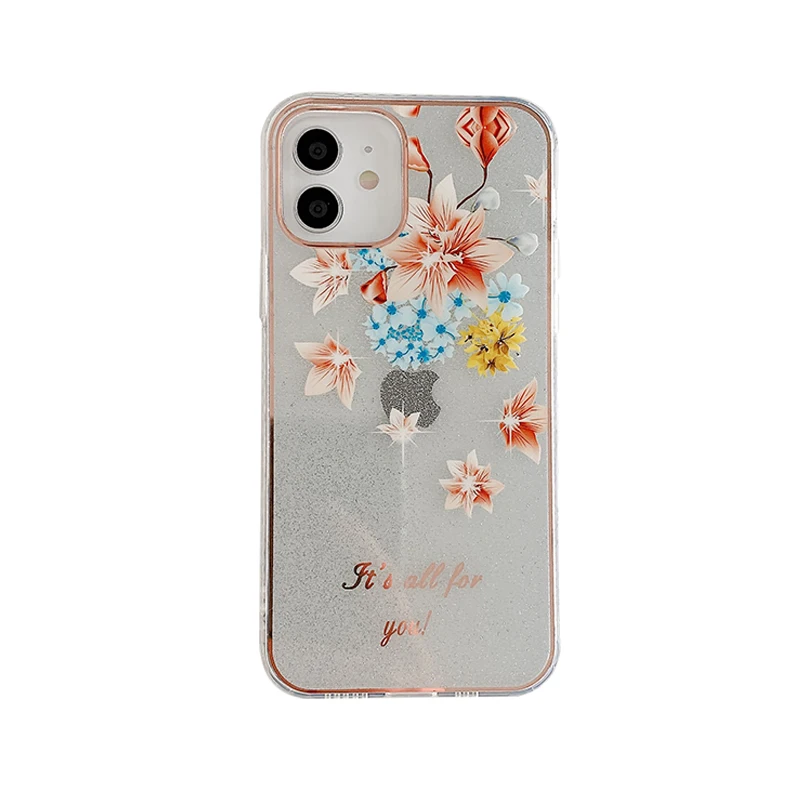 

cases for iphones Mobile Phone Bags cute transparent iphone case for Iphone 7 8plus se x xr xs Max 11 12 pro max mini