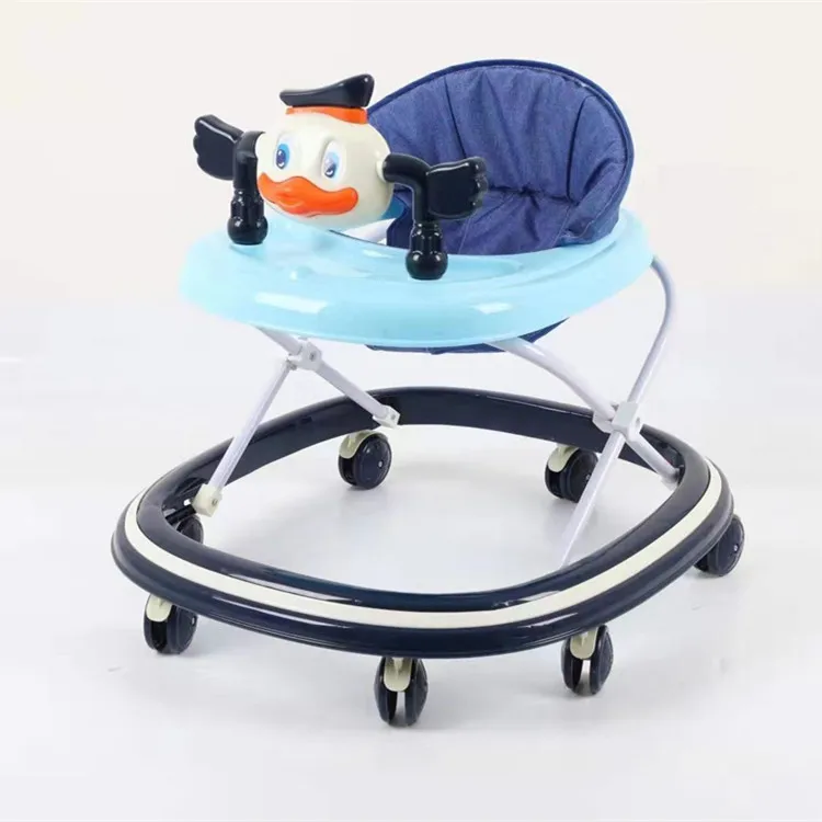 

Ce Standard unique Smart Baby Walker Buggy best Price 8 Wheels Plastic safety Baby Carrier Infant Walker, Blue, red, brown