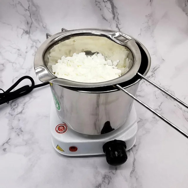 

Multifunction candle making wax warmer use stainless steel candle wax melting pot