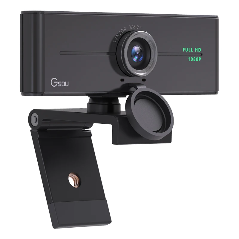 

Gsou HD 1080P Webcam Computer with Microphone Auto Focus USB Web Camera for Video Recording Conferencing Meeting