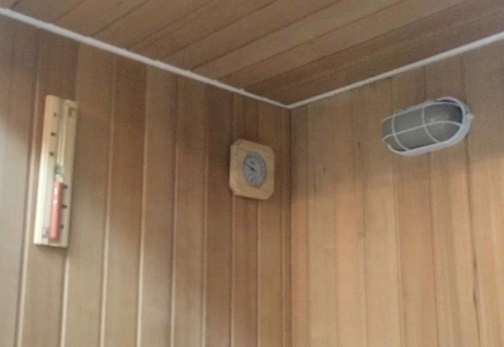 Outdoor Mini Wood Sauna Steam Room Combination With Shower Room
