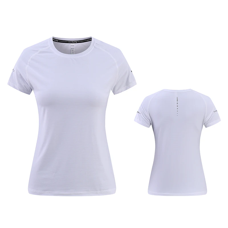 

sport slim Active wear women's Tshirt High Stretch 85% Nylon 15% Spandex Women Yoga Tees short sleeve