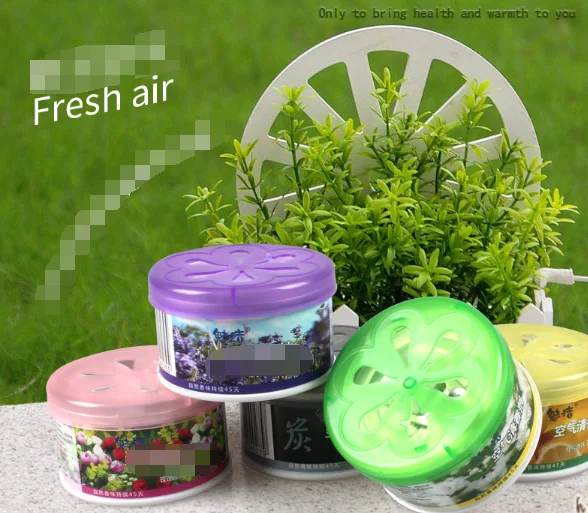 

ODM 90g Cherry Solid Car Perfume Gel Air Freshener for car, Customized color