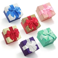 

Custom Printed Small Colorful Design Jewelry Gift Box for Sale